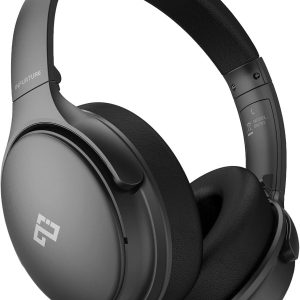 INFURTURE Upgrade Active Noise Cancelling Headphones, H1 Wireless Over Ear Bluetooth Headphones, Deep Bass Headset, Low Latency, Memory Foam Ear Cups,90H Playtime